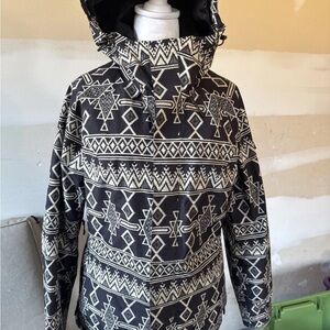 Burton WB Gore-Tex Rubix Jacket Ladies ski Jacket True Black Mojave Small